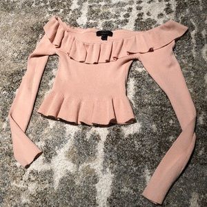 Light Pink Crop Top